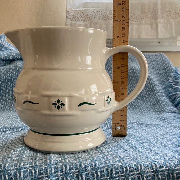 Longaberger Other - Longaberger large 10 cup pitcher. 7 1/2 inches tall. Holds 10 cups